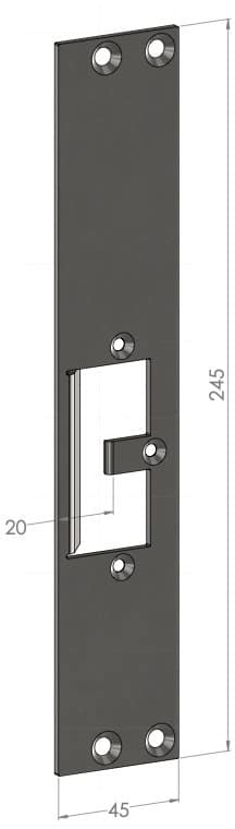 Safetron Monteringsstolpe SC31H-20