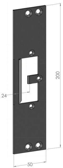 Safetron Monteringsstolpe SC80