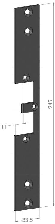 Safetron Monteringsstolpe SC95