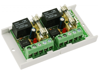 Relämodul 12V DC/AC 1A med 2 st vxl reläer