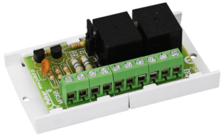Relämodul 12-24VDC 2A - 2 st Vxl reläer C/CN/NO