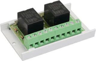 Relämodul 20-28V DC 2A med 2 stycken vxl reläer C/NC/NO