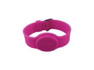 RFID Armband ställbar storlek Mifare1k Färg: Rosa