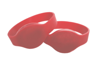 RFID Armband fast storlek EM4200 storlek 55 mm /Small Färg: Rosa