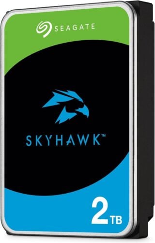 Seagate SkyHawk ST2000VX017 - 2TB Hårddisk 3.5" SATA 6Gb/s med 3 års Seagate Rescue Data Recovery