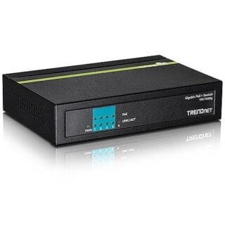 Switch 5 -portars Gigabit PoE-switch, 10 Gbps