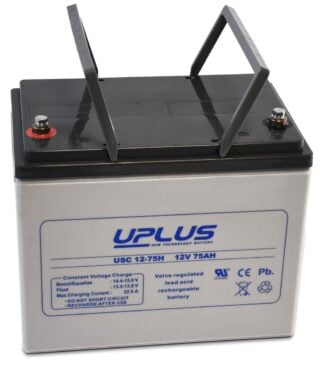 Batteri 12V 75Ah UPLUS 10-12 År Pro Version