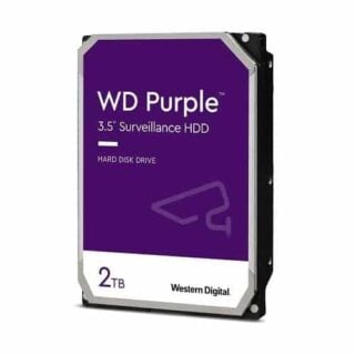 WD Purple WD23PURZ – 2TB Övervakningshårddisk 3,5" SATA
