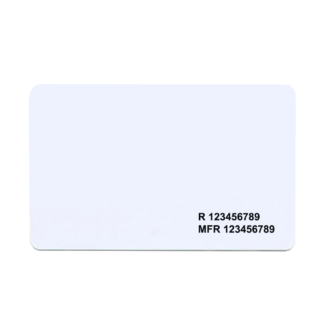 RCO Passerkort / RFID kort - Kombi EM4200 / Mifare4K - Printade number