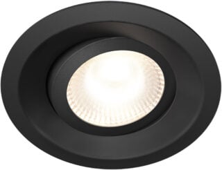 Plejd belysning Downlight Tilt svart