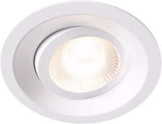 Plejd belysning Downlight Tilt vit