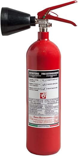 Kolsyresläckare Co2 2 kg – Effektiv brandsläckning för klass B-bränder