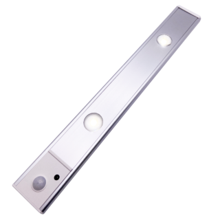 Spotlight Ljuslist 30CM LED Lampa med Rörelsesensor (Silver)