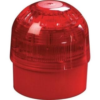 Apollo 55000-005APO XP95 Series, isolerande ljudfyr för öppen miljö 100 dB A, för användning inomhus, EN 54-3-kompatibel, röd blixt och röd kropp