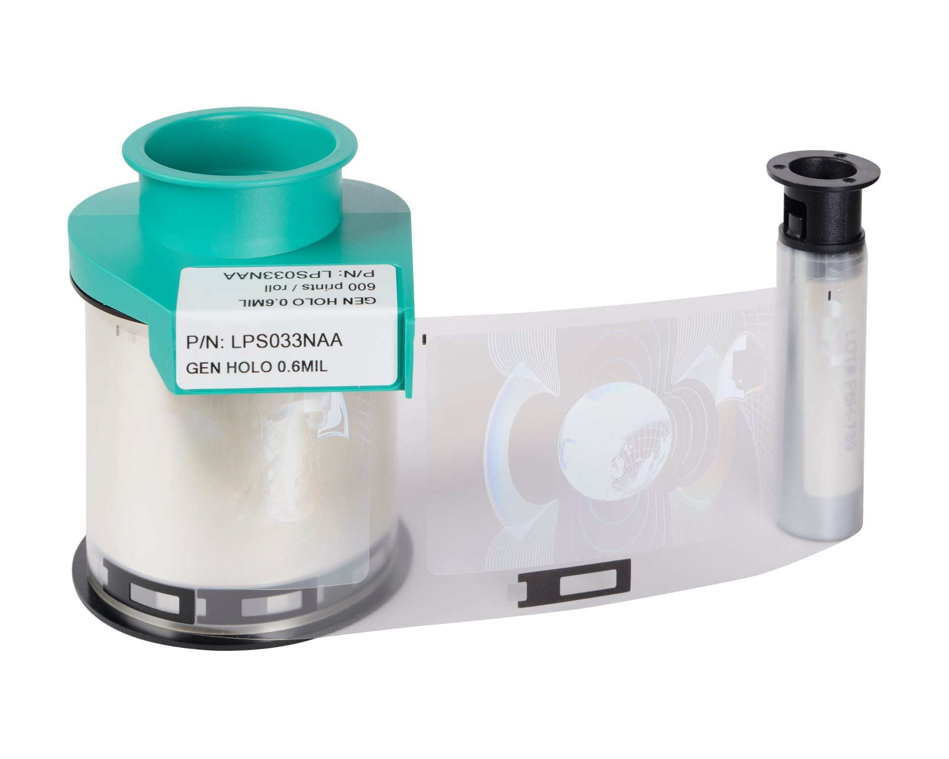 Evolis LPS033NAA 0.6 mil generiskt
hologram-patchlaminat (600 utskrifter)