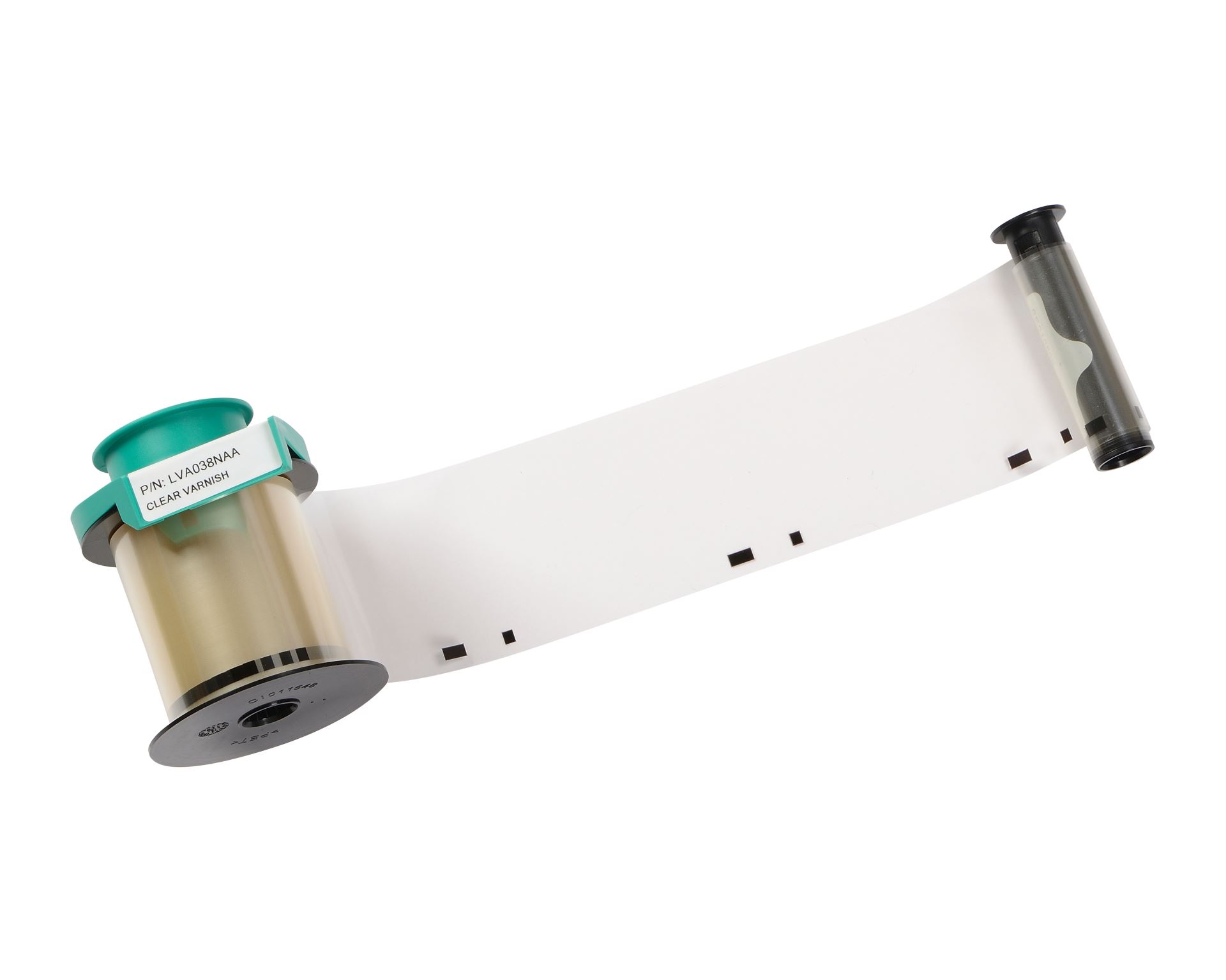 Evolis LVA038NAA transparent kontinuerligt lackband
(1200 utskrifter) - Bild 2