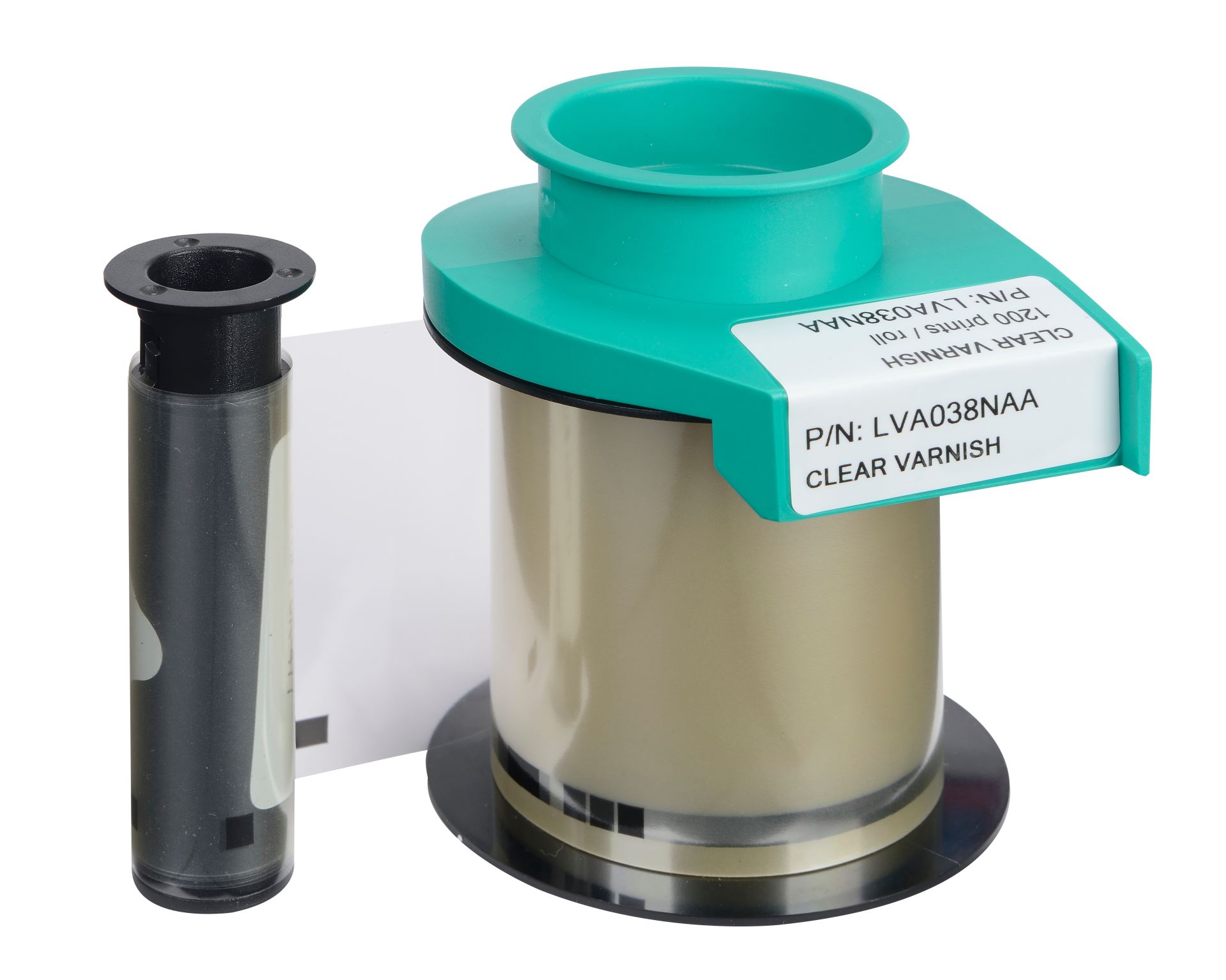 Evolis LVA038NAA transparent kontinuerligt lackband
(1200 utskrifter)