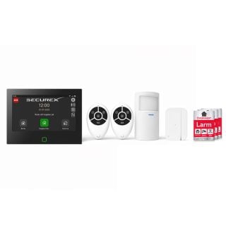 SecureX Connect Pro Startpaket - Svensk version med touchskärm, 4G och app