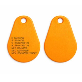 Kombitagg EM4200/Mifare1k -  Larm Passersystem Orange Plus