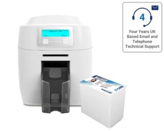 Magicard 300 DUO ID-kortsskrivare med Kodare för Magnetremsa & Smartkort (Elatec) – Dubbelsidig